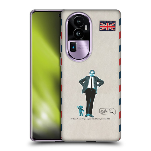 Mr. Bean London Art Postcard Soft Gel Case for OPPO Reno10 Pro+