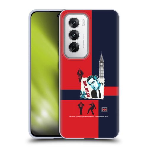 Mr. Bean London Art UK Art Soft Gel Case for OPPO Reno12 5G