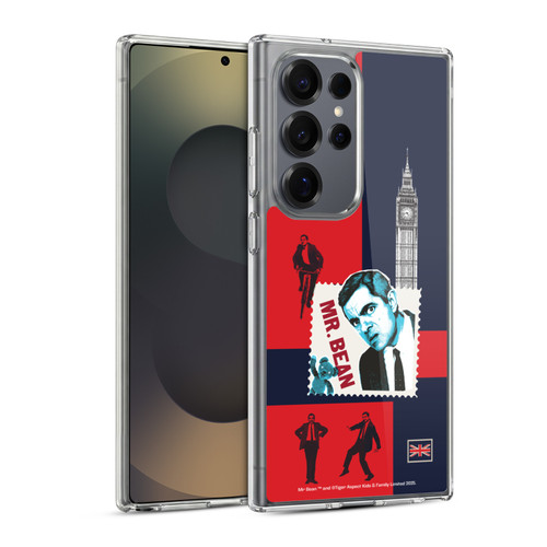 Mr. Bean London Art UK Art Soft Gel Case for Samsung Galaxy S25 Ultra & MagSafe