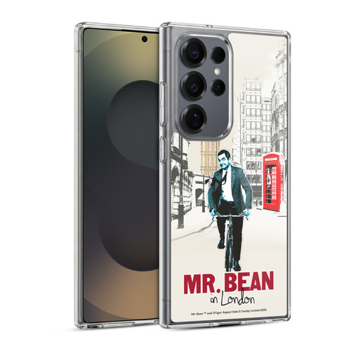 Mr. Bean London Art In London Soft Gel Case for Samsung Galaxy S25 Ultra & MagSafe
