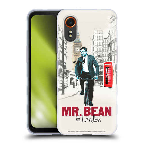 Mr. Bean London Art In London Soft Gel Case for Samsung Galaxy Xcover7 5G
