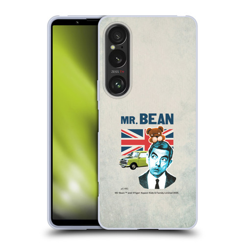 Mr. Bean London Art With Teddy Soft Gel Case for Sony Xperia 1 VI 5G Mr. Bean London Art With Teddy Soft Gel Case for Sony Xperia 1 VI 5G