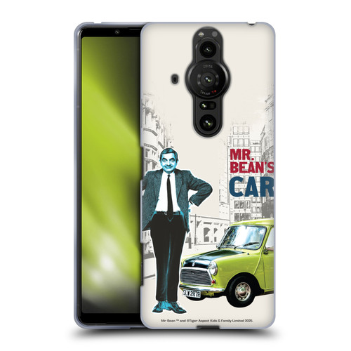 Mr. Bean London Art With Car Soft Gel Case for Sony Xperia Pro-I Mr. Bean London Art With Car Soft Gel Case for Sony Xperia Pro-I