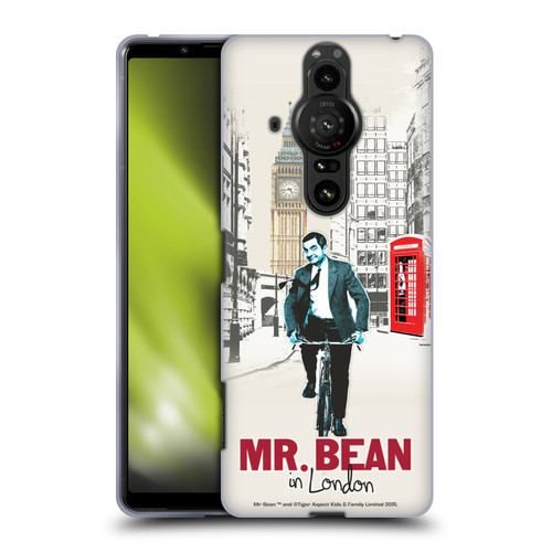 Mr. Bean London Art In London Soft Gel Case for Sony Xperia Pro-I Mr. Bean London Art In London Soft Gel Case for Sony Xperia Pro-I