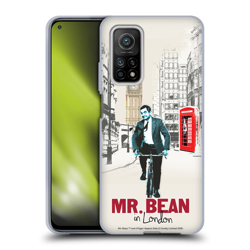 Mr. Bean London Art In London Soft Gel Case for Xiaomi Mi 10T 5G