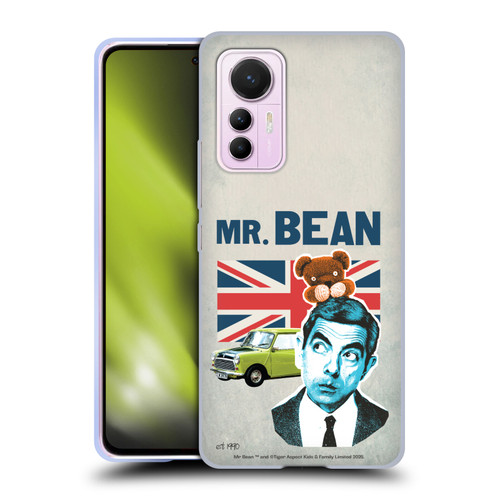 Mr. Bean London Art With Teddy Soft Gel Case for Xiaomi 12 Lite Mr. Bean London Art With Teddy Soft Gel Case for Xiaomi 12 Lite