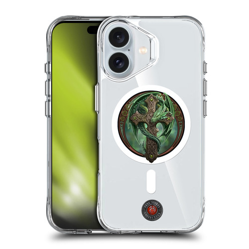 Anne Stokes Mixed Fantasy Art Dragon Woodland Guardian SHOCKPROOF BUMPER CASE COMPATIBLE WITH Apple iPhone 16 & MAGSAFE