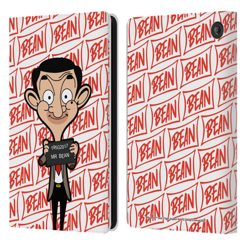 Mr. Bean: The Animated Series Graphic Art Photograph Leather Book Wallet Case Cover For Amazon Fire 7 2022