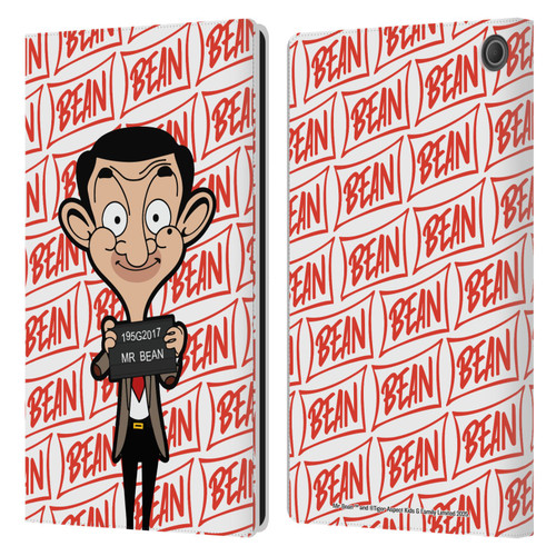 Mr. Bean: The Animated Series Graphic Art Photograph Leather Book Wallet Case Cover For Amazon Fire Max 11 2023
