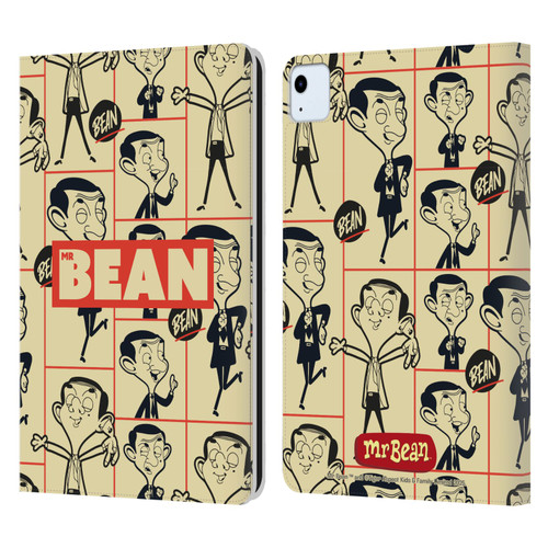 Mr. Bean: The Animated Series Graphic Art Collage Leather Book Wallet Case Cover For Apple iPad Air 11 2020/2022/2024/2025 Mr. Bean: The Animated Series Graphic Art Collage Leather Book Wallet Case Cover For Apple iPad Air 11 2020/2022/2024/2025