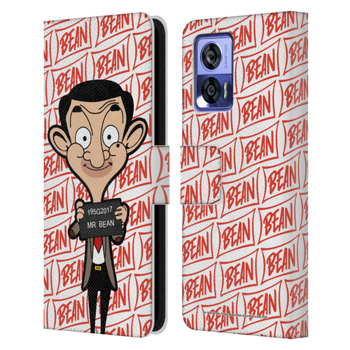 Mr. Bean: The Animated Series Graphic Art Photograph Leather Book Wallet Case Cover For Motorola Edge 30 Neo 5G