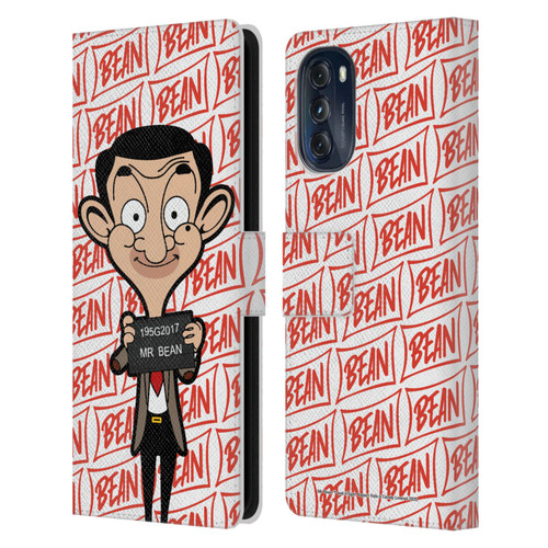 Mr. Bean: The Animated Series Graphic Art Photograph Leather Book Wallet Case Cover For Motorola Moto G (2022)
