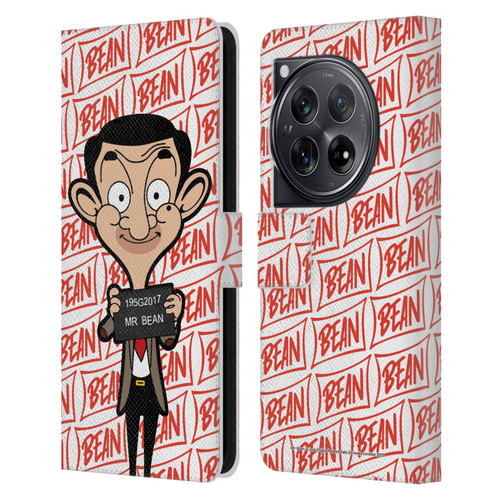 Mr. Bean: The Animated Series Graphic Art Photograph Leather Book Wallet Case Cover For OnePlus 12
