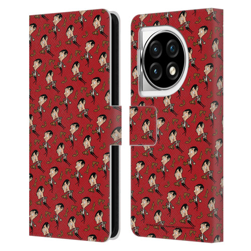 Mr. Bean: The Animated Series Graphic Art Teddy Pattern Leather Book Wallet Case Cover For OPPO OnePlus Ace 3 5G