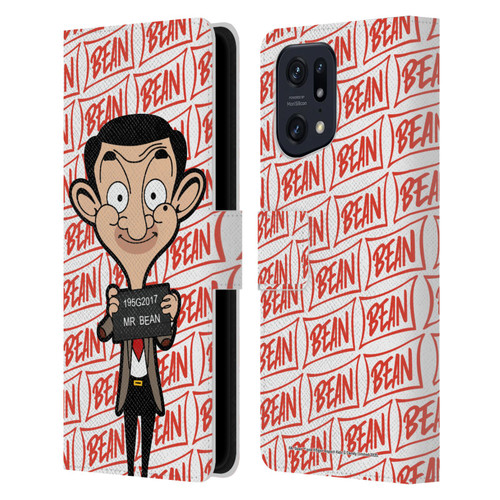Mr. Bean: The Animated Series Graphic Art Photograph Leather Book Wallet Case Cover For OPPO Find X5