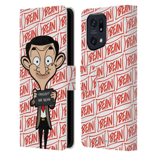 Mr. Bean: The Animated Series Graphic Art Photograph Leather Book Wallet Case Cover For OPPO Find X5 Pro