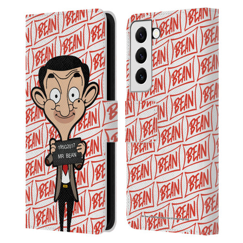 Mr. Bean: The Animated Series Graphic Art Photograph Leather Book Wallet Case Cover For Samsung Galaxy S22 5G
