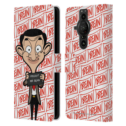 Mr. Bean: The Animated Series Graphic Art Photograph Leather Book Wallet Case Cover For Sony Xperia Pro-I