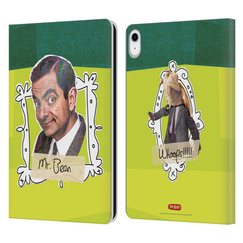 Mr. Bean Doodle Art Portrait Leather Book Wallet Case Cover For Apple iPad 10.9 2022/2025 Mr. Bean Doodle Art Portrait Leather Book Wallet Case Cover For Apple iPad 10.9 2022/2025