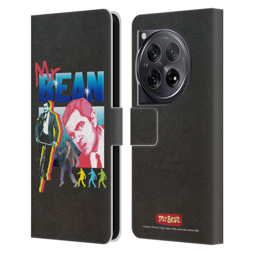 Mr. Bean Graphic Art Bike Leather Book Wallet Case Cover For OnePlus 12