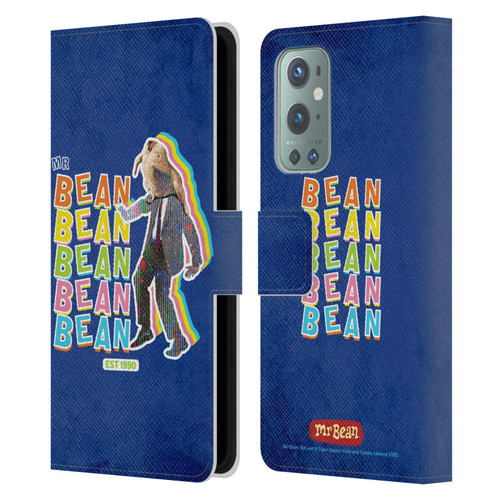 Mr. Bean Graphic Art Turkey Leather Book Wallet Case Cover For OnePlus 9