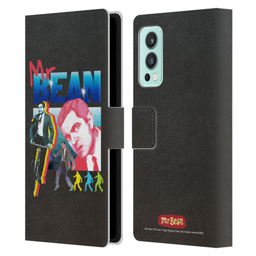 Mr. Bean Graphic Art Bike Leather Book Wallet Case Cover For OnePlus Nord 2 5G