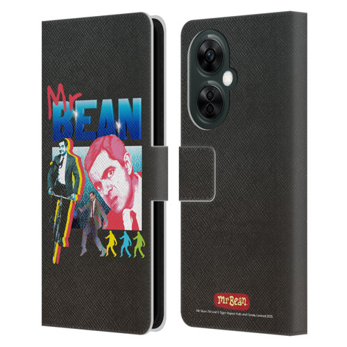 Mr. Bean Graphic Art Bike Leather Book Wallet Case Cover For OnePlus Nord CE 3 Lite 5G