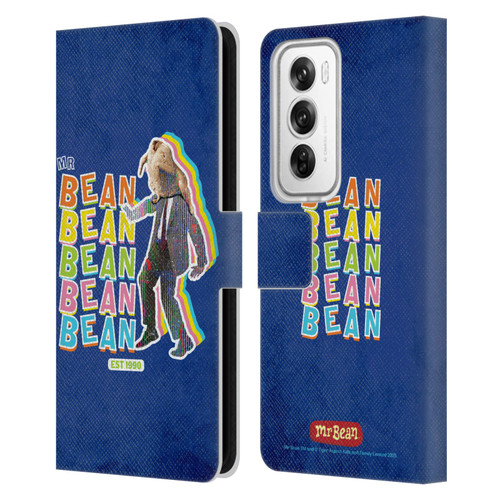 Mr. Bean Graphic Art Turkey Leather Book Wallet Case Cover For OPPO Reno12 Pro 5G