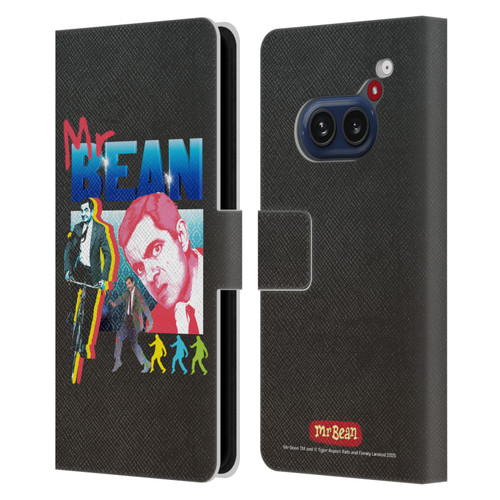Mr. Bean Graphic Art Bike Leather Book Wallet Case Cover For Nothing Phone (2a)