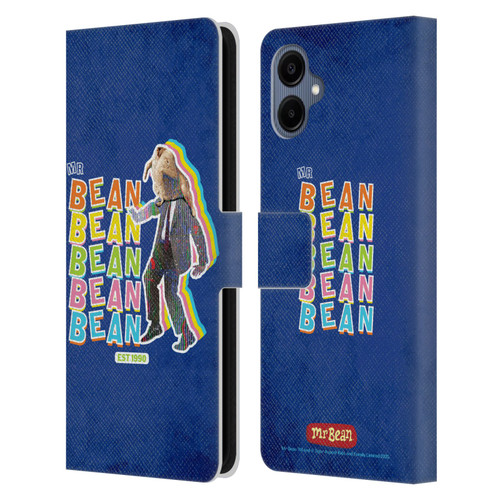 Mr. Bean Graphic Art Turkey Leather Book Wallet Case Cover For Samsung Galaxy A06 4G / 5G