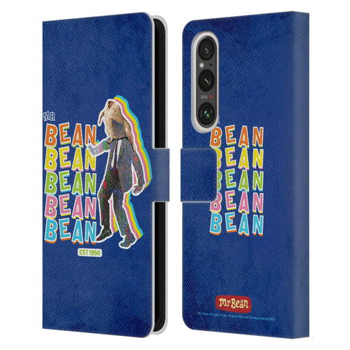 Mr. Bean Graphic Art Turkey Leather Book Wallet Case Cover For Sony Xperia 1 V 5G