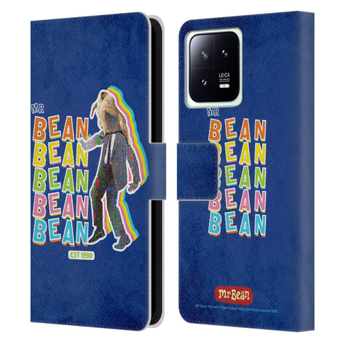 Mr. Bean Graphic Art Turkey Leather Book Wallet Case Cover For Xiaomi 13 5G
