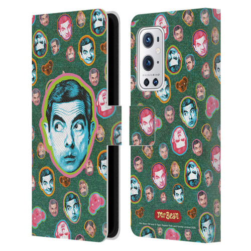 Mr. Bean Key Art Collage Leather Book Wallet Case Cover For OnePlus 9 Pro