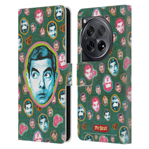 Mr. Bean Key Art Collage Leather Book Wallet Case Cover For OnePlus 12 Mr. Bean Key Art Collage Leather Book Wallet Case Cover For OnePlus 12