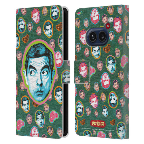Mr. Bean Key Art Collage Leather Book Wallet Case Cover For Nothing Phone (2a)