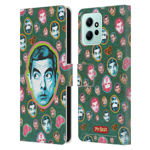Mr. Bean Key Art Collage Leather Book Wallet Case Cover For Xiaomi Redmi 12