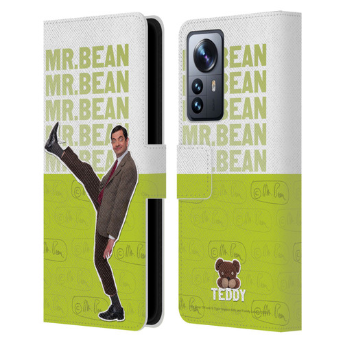Mr. Bean Key Art Portrait Leather Book Wallet Case Cover For Xiaomi 12 Pro