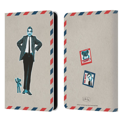 Mr. Bean London Art Postcard Leather Book Wallet Case Cover For Amazon Kindle Paperwhite 5 (2021)