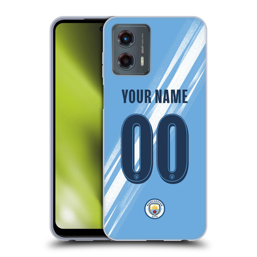 Custom Customised Personalised Manchester City Man City FC 2025/26 Badge Kit Home Soft Gel Case for Motorola Moto G (2023) Custom Customised Personalised Manchester City Man City FC 2025/26 Badge Kit Home Soft Gel Case for Motorola Moto G (2023)