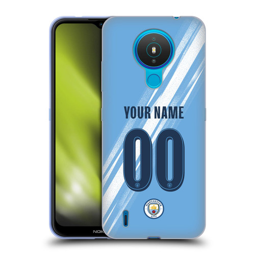 Custom Customised Personalised Manchester City Man City FC 2025/26 Badge Kit Home Soft Gel Case for Nokia 1.4 Custom Customised Personalised Manchester City Man City FC 2025/26 Badge Kit Home Soft Gel Case for Nokia 1.4