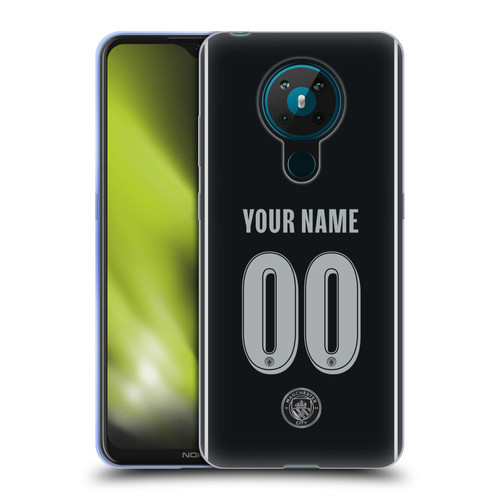 Custom Customised Personalised Manchester City Man City FC 2025/26 Badge Kit Away Soft Gel Case for Nokia 5.3 Custom Customised Personalised Manchester City Man City FC 2025/26 Badge Kit Away Soft Gel Case for Nokia 5.3