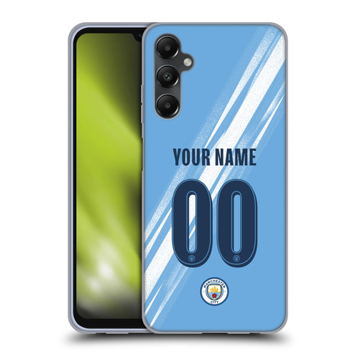 Custom Customised Personalised Manchester City Man City FC 2025/26 Badge Kit Home Soft Gel Case for Samsung Galaxy A05s Custom Customised Personalised Manchester City Man City FC 2025/26 Badge Kit Home Soft Gel Case for Samsung Galaxy A05s