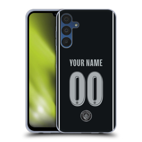 Custom Customised Personalised Manchester City Man City FC 2025/26 Badge Kit Away Soft Gel Case for Samsung Galaxy A15 Custom Customised Personalised Manchester City Man City FC 2025/26 Badge Kit Away Soft Gel Case for Samsung Galaxy A15