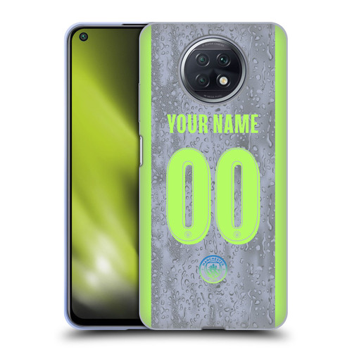 Custom Customised Personalised Manchester City Man City FC 2025/26 Badge Kit Third Soft Gel Case for Xiaomi Redmi Note 9T 5G