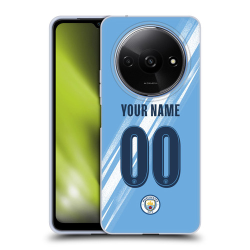 Custom Customised Personalised Manchester City Man City FC 2025/26 Badge Kit Home Soft Gel Case for Xiaomi Redmi A3