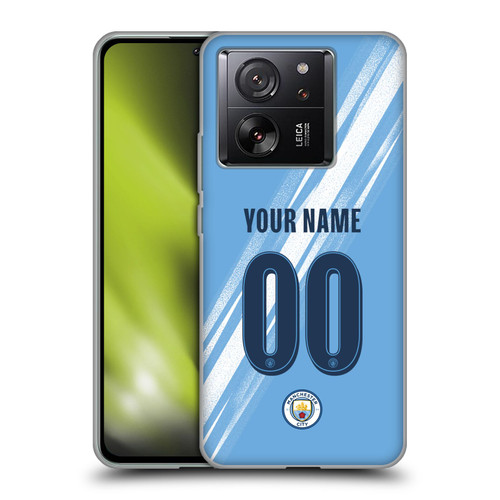 Custom Customised Personalised Manchester City Man City FC 2025/26 Badge Kit Home Soft Gel Case for Xiaomi 13T 5G / 13T Pro 5G