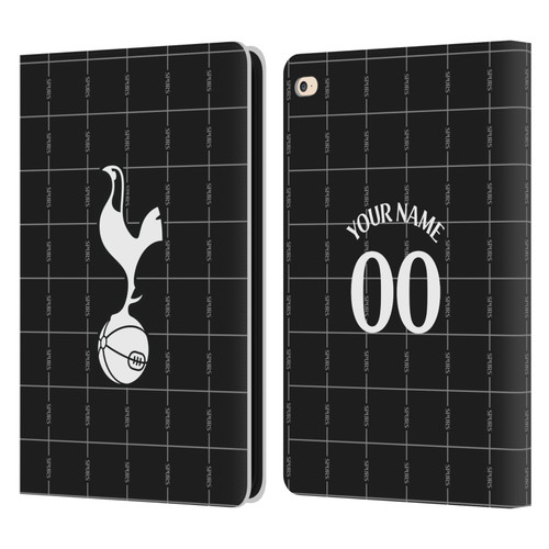 Custom Customised Personalised Tottenham Hotspur F.C. 2025/26 Badge Kit Away Leather Book Wallet Case Cover For Apple iPad Air 2 (2014)