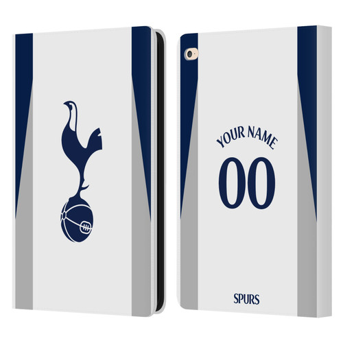 Custom Customised Personalised Tottenham Hotspur F.C. 2025/26 Badge Kit Home Leather Book Wallet Case Cover For Apple iPad Air 2 (2014)