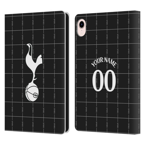 Custom Customised Personalised Tottenham Hotspur F.C. 2025/26 Badge Kit Away Leather Book Wallet Case Cover For Apple iPad mini (2021/2024)