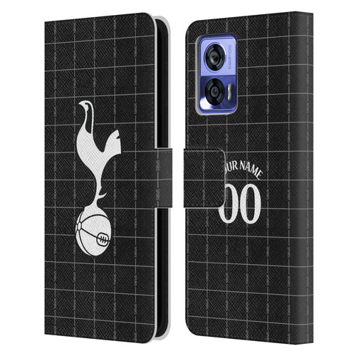 Custom Customised Personalised Tottenham Hotspur F.C. 2025/26 Badge Kit Away Leather Book Wallet Case Cover For Motorola Edge 30 Neo 5G Custom Customised Personalised Tottenham Hotspur F.C. 2025/26 Badge Kit Away Leather Book Wallet Case Cover For Motorola Edge 30 Neo 5G